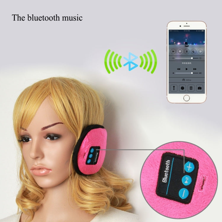 My-Call Bluetooth V3.0 Headset Warm Winter Earmuff for iPhone 6