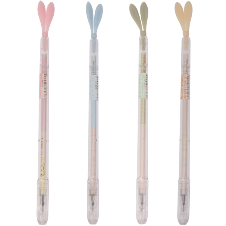 4 PCS Rabbit Ear Style Gel Ink Pen