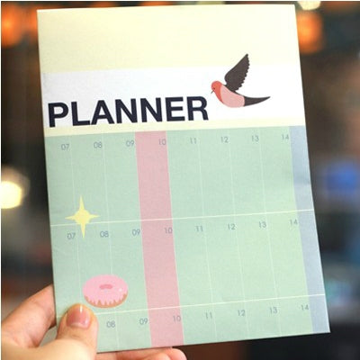 Half Year Planner Table Paper, Size: 50cm x 32cm