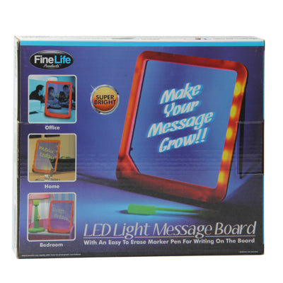Writing Sign Display Light LED Message Board, Size: 225x200x22 mm (Random Color Delivery)