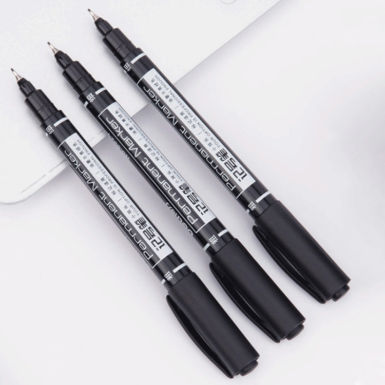 12 PCS Marker Pen Combo, Black Ink , No. 6824
