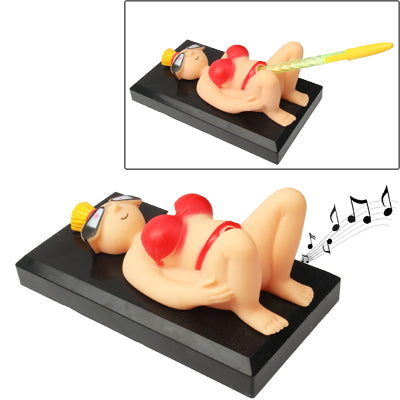 Girl Shape Pen Holder Funny Animated Gift Gag