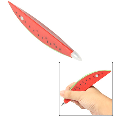 Lifelike Watermelon Shaped Style Ball Point Pen Magnetic Fridge Hanger