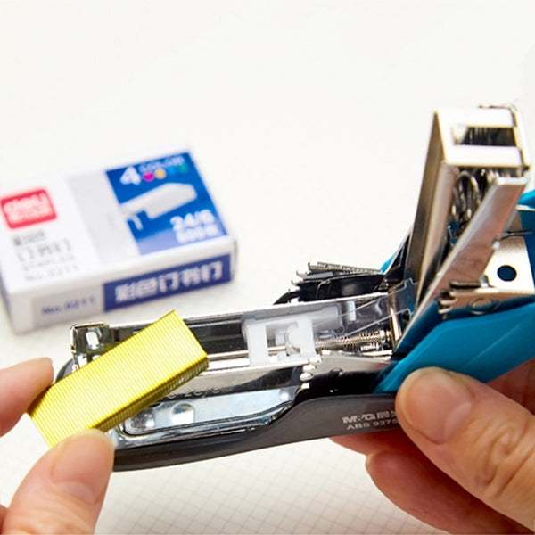 4 PCS Office Series No.12 Color staples No. 0211