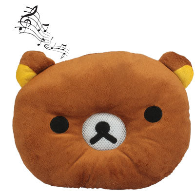 Cartoon Winnie Intermediate Single Speaker Noon Break Music Pillow (Yellowish Brown)