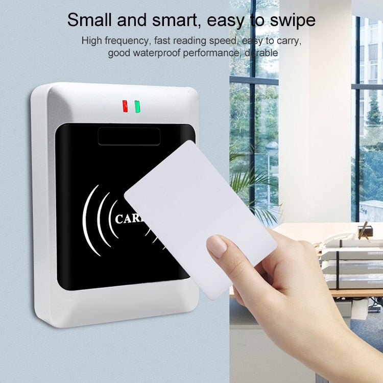 10PCS EM ID Card TK4100/EM4100 125KHZ Thick Card Access Control System Card for Access Control Time Attendance(White)