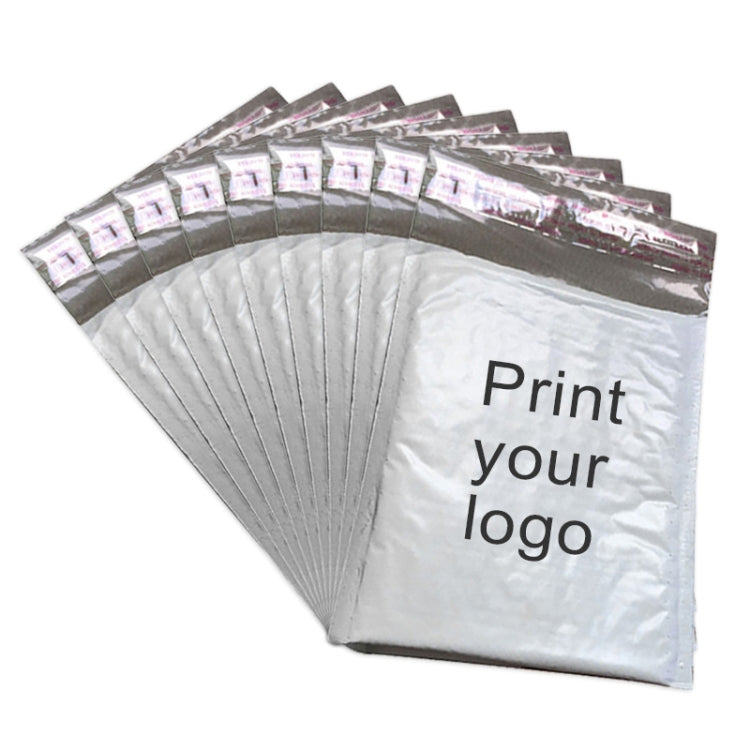 100 PCS Self Seal Kraft Bubble Mailer Envelopes, Size: 14x12cm, Customize LOGO & Design