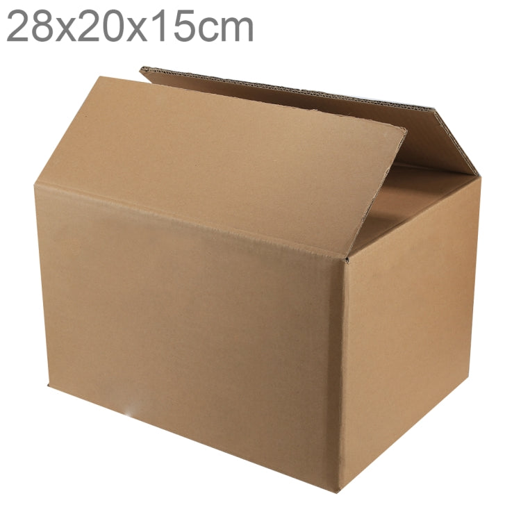 Shipping Packing Moving Kraft Paper Boxes, Size: 28x20x15cm