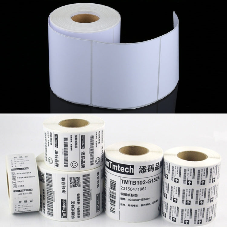 Thermal Printing Paper / Thermal Adhesive Label Paper, Size: 100mm x 100mmï¼ˆ500pcs Labelsï¼‰