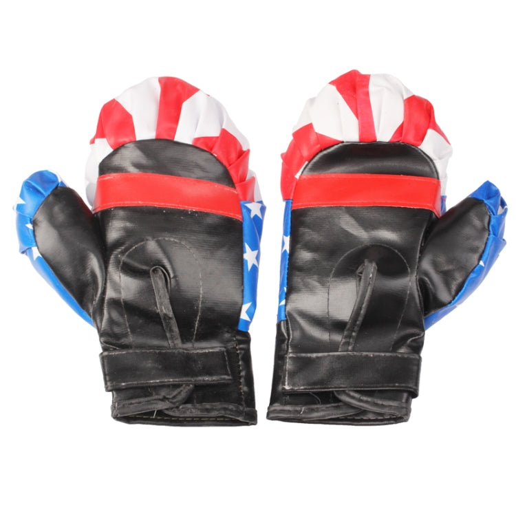 PU Leather American Flag Boxing Gloves
