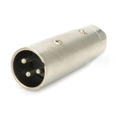 XLR Male to RCA Female Audio Adapter (5 Pcs in One Package, the Price is for 5 Pcs)(Silver)
