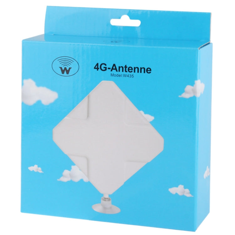 High Quality Indoor 35dBi SMA Male 4G Antenna, Cable Length: 2m, Size: 22cm x 19cm x 2.1cm