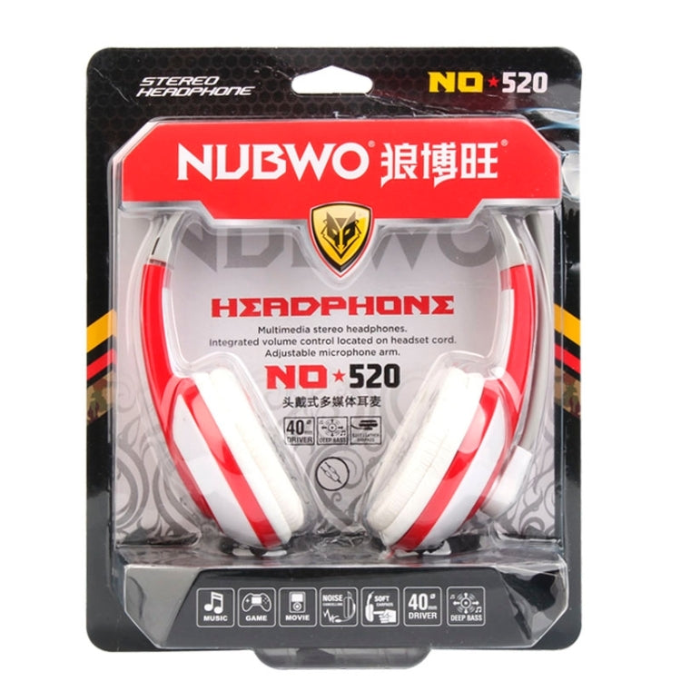 Universal Stereo Headset with Mic for Computer, Cable Length: about 2m (Red + White + Grey)