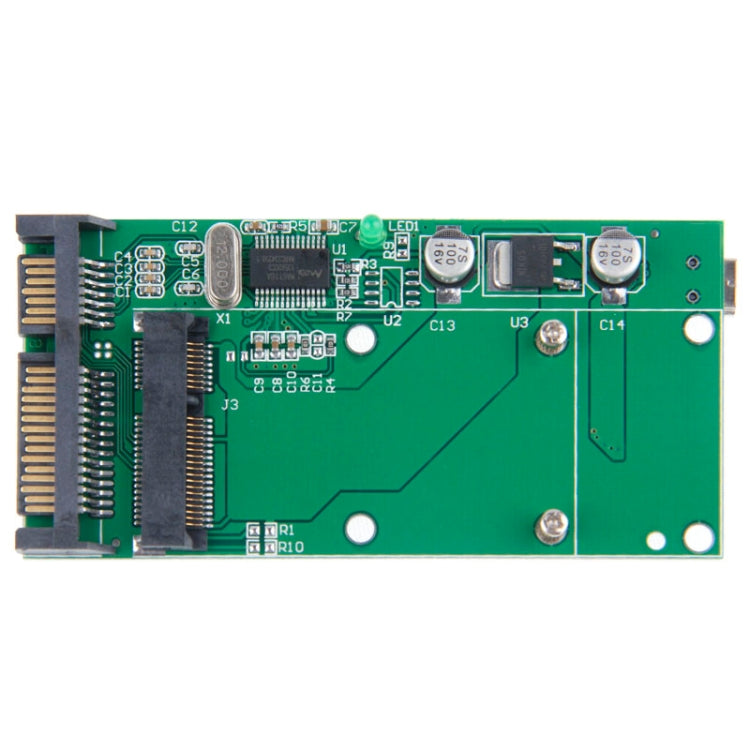 mSATA SSD to 2.5 SATA Converter Card with Mini USB Port