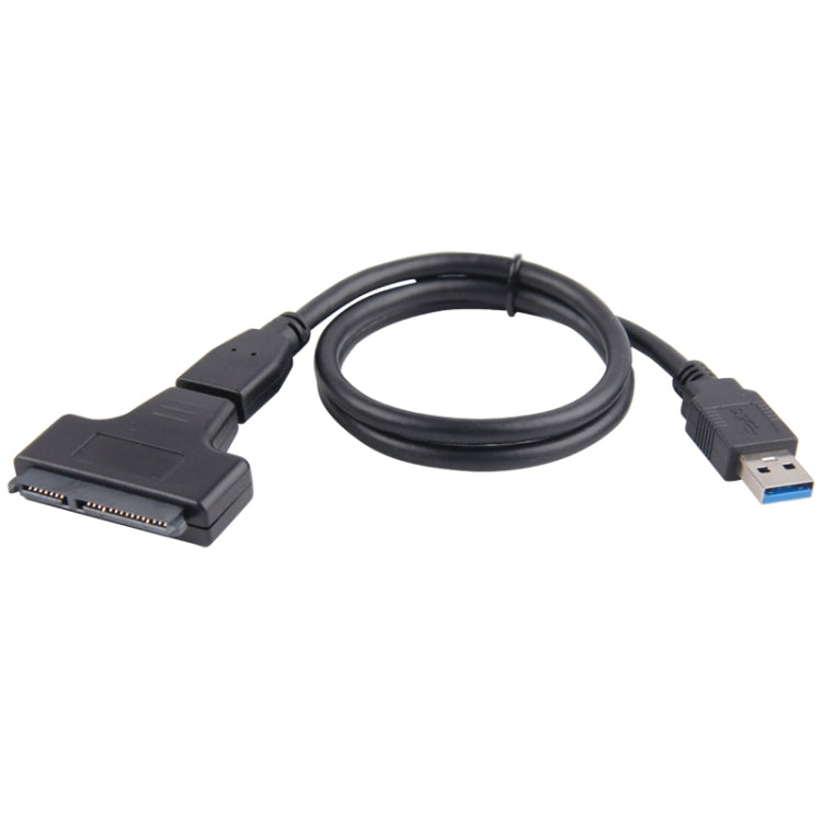 USB 3.0 to SATA 22 pin 2.5 inch Hard Disk Drive Adapter Cable, Length: about 55cm