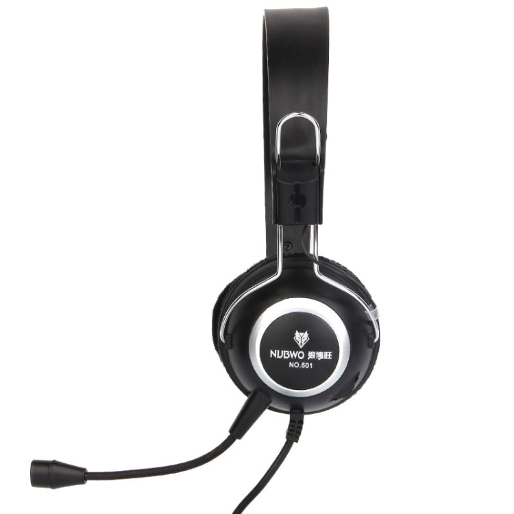 Universal Stereo Headset with Mic for Computer, Cable Length: about 2m (Black + Silver)