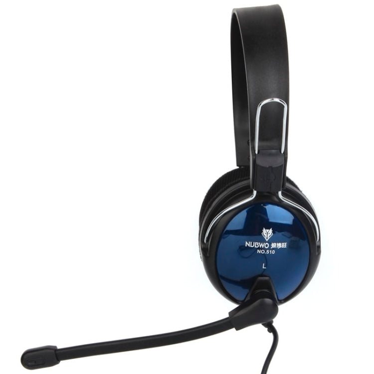 Universal Stereo Headset with Mic for Computer, Cable Length: about 2m (Black + Blue)