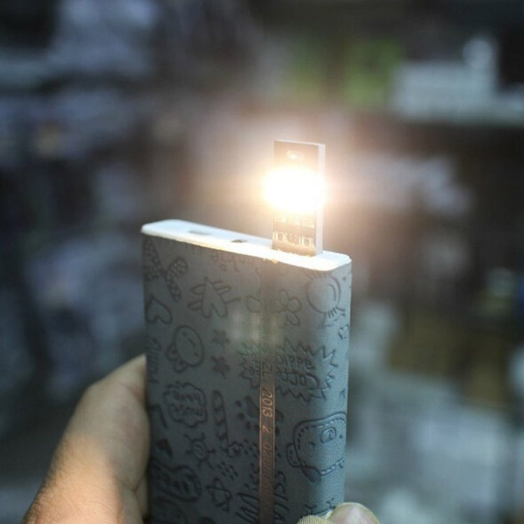 Portable Double Sided USB Touch Light with 6pcs LED