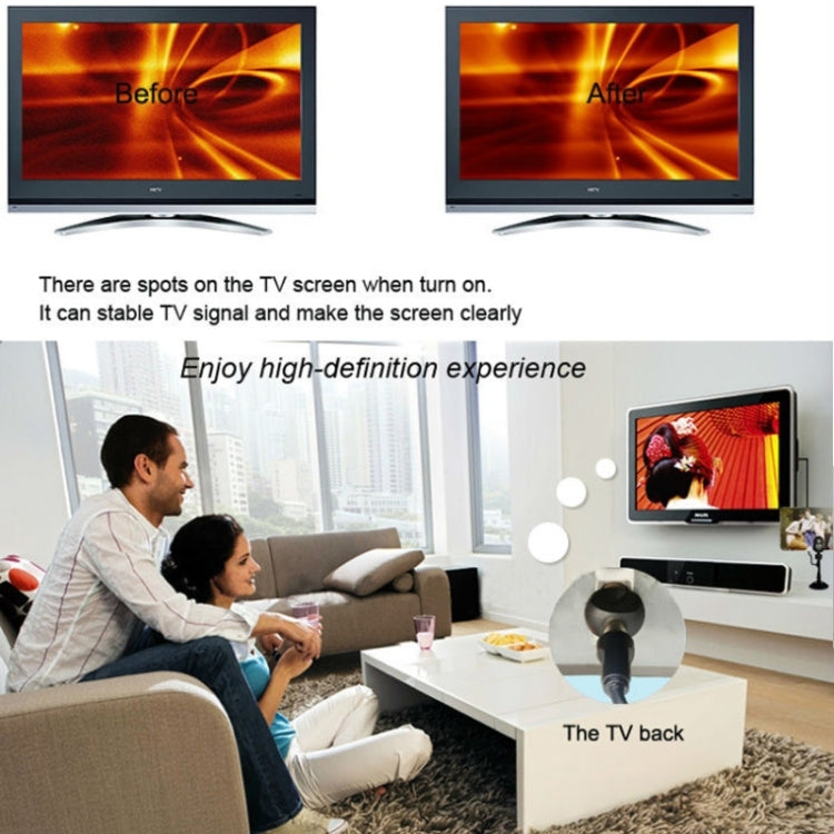 ICE Male to Female Adapter, 90~240V TV Lightning Protector / TV Lightning Arrester