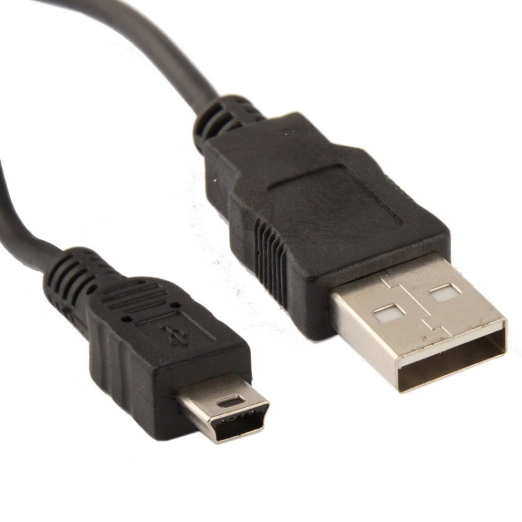 USB 1.1 AM to Mini 5pin USB Cable, Length: 0.6m(Black)
