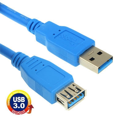USB 3.0 AM to AF Cable, Length: