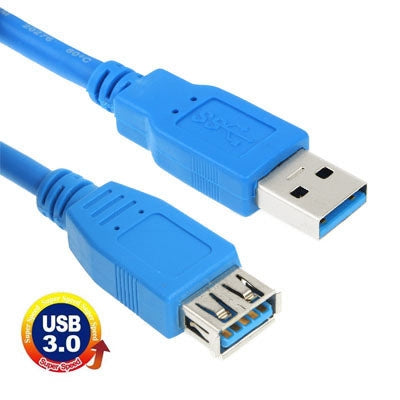 USB 3.0 AM to AF Cable, Length: