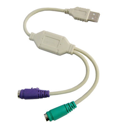 USB to PS/2 Adapter Cable for keyboard and Mouse ,
