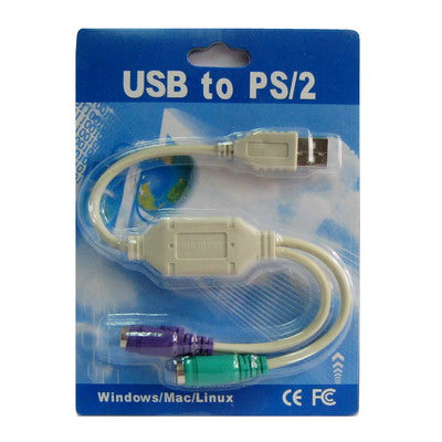 USB to PS/2 Adapter Cable for keyboard and Mouse ,