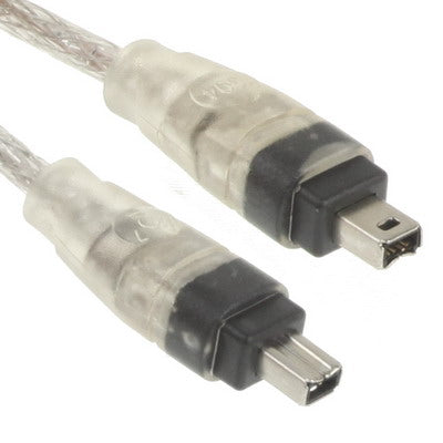 4 Pin to 4 Pin IEEE 1394 iLink FireWire DV Cable, Length: 1.2m