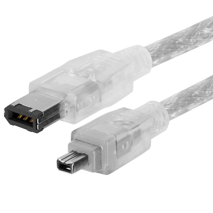 High Quality IEEE 1394 FireWire 6 Pin to 4 Pin Cable, Length: 1.2m