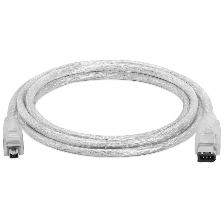 High Quality IEEE 1394 FireWire 6 Pin to 4 Pin Cable, Length: 1.2m