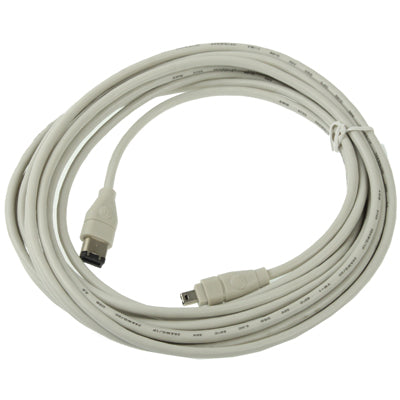 Firewire 6 Pin to 4 Pin Lead IEEE 1394 DV Out Cable, Length: 5m