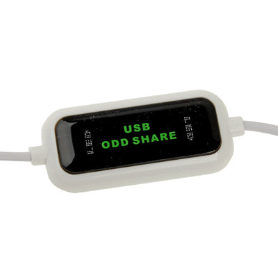 High Speed USB 2.0 ODD Share Link Cable, PC to PC Optical Disc Drive Share, Plug and Play, Length: 165cm