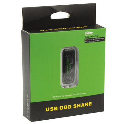 High Speed USB 2.0 ODD Share Link Cable, PC to PC Optical Disc Drive Share, Plug and Play, Length: 165cm