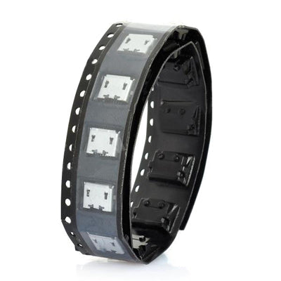 Micro USB 5-Pin Female SMT Socket Connector (20 Pcs in One Package, the Price is for 20 Pcs)(Silver)