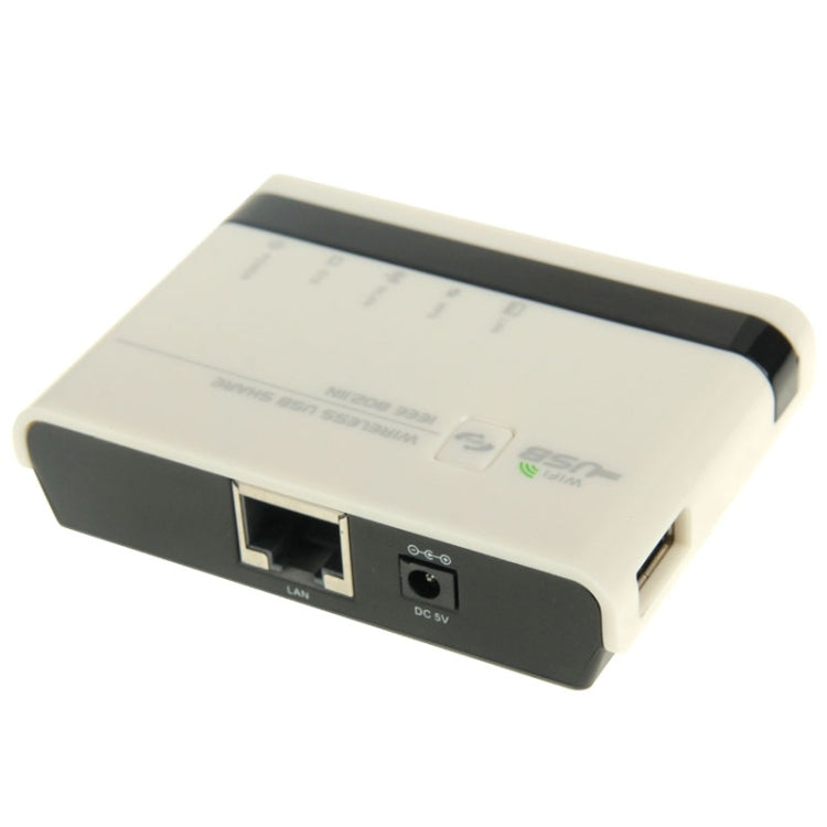 Wireless Networking USB2.0 Server Wireless-N USB Share Wireless Printer Server