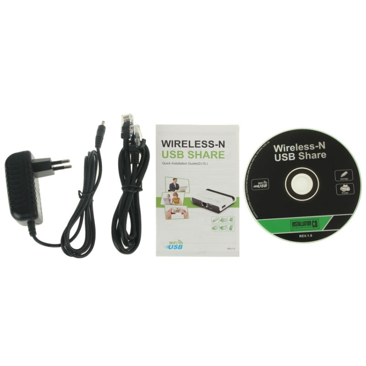 Wireless Networking USB2.0 Server Wireless-N USB Share Wireless Printer Server