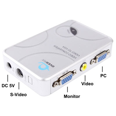 High Resolution Video VGA Conversion for HDTV / PC / LCD Monitor, Resolution: 1280 x 1024