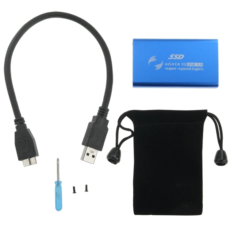 6gb/s mSATA Solid State Disk SSD to USB 3.0 Hard Disk Case