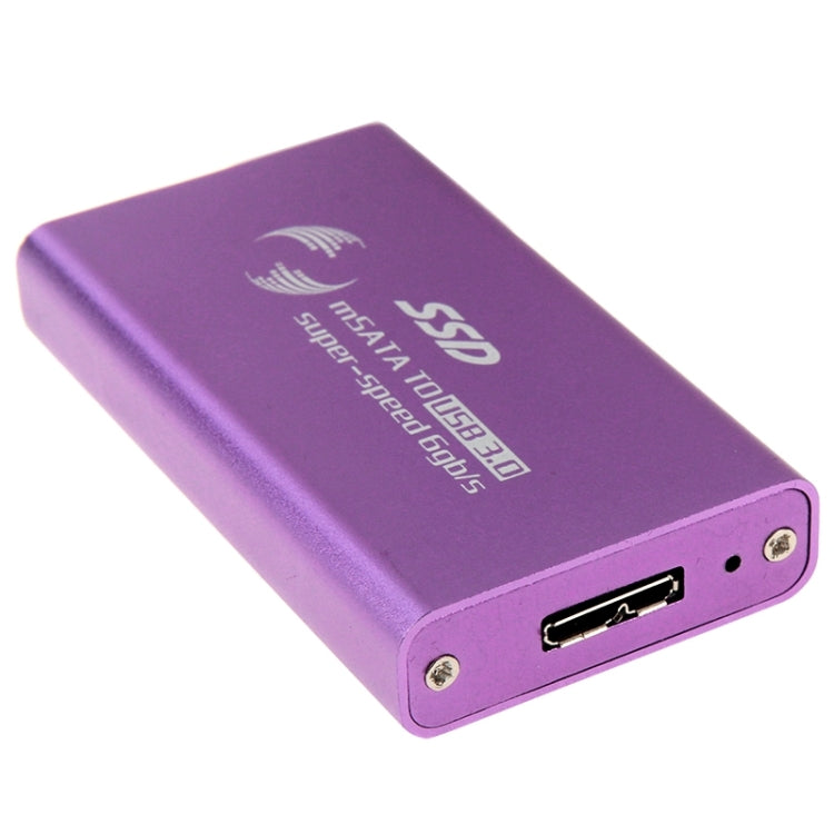 6gb/s mSATA Solid State Disk SSD to USB 3.0 Hard Disk Case