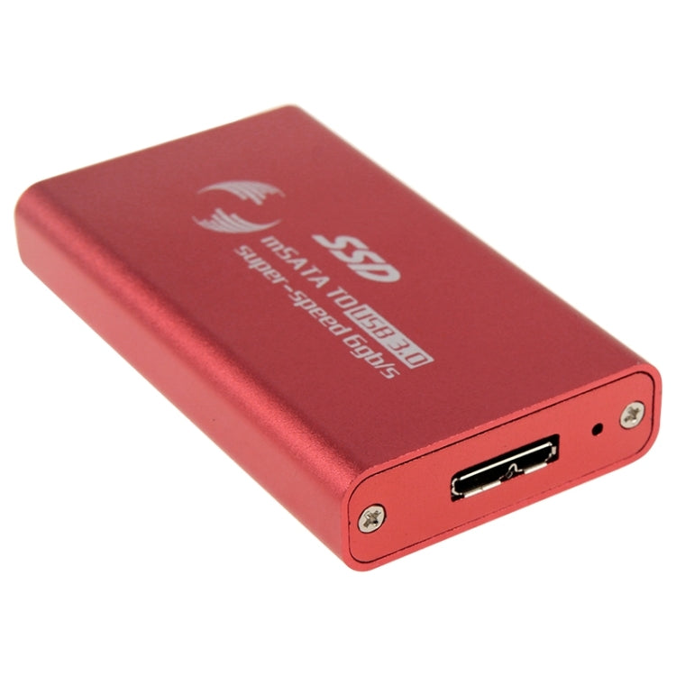6gb/s mSATA Solid State Disk SSD to USB 3.0 Hard Disk Case