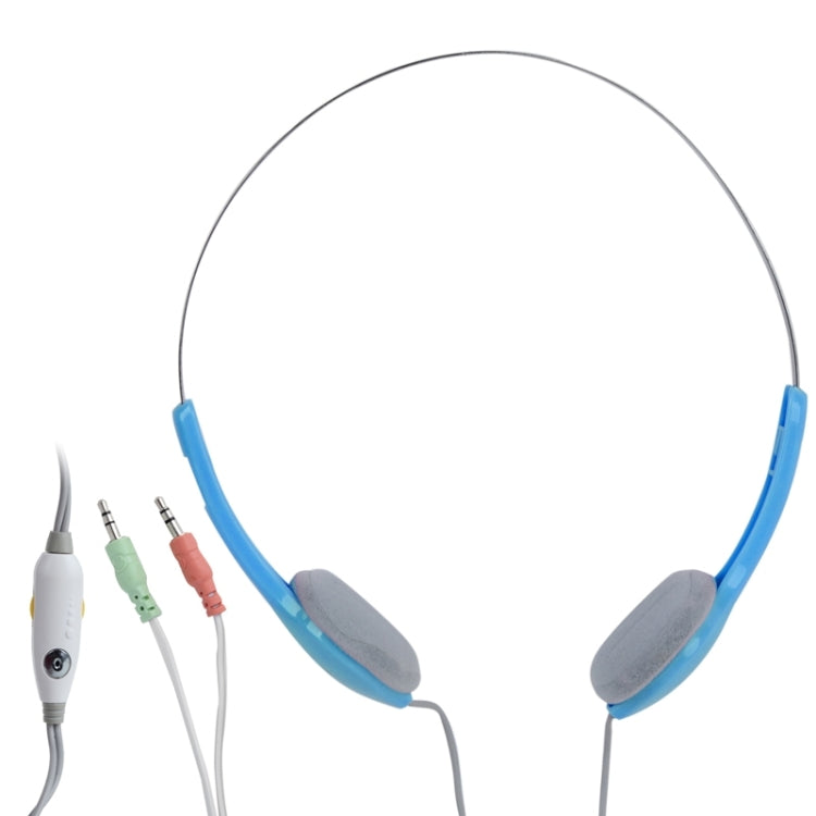 LUPUSS Universal Stereo Headset with Volume Control for Computer, Cable Length: about 2m