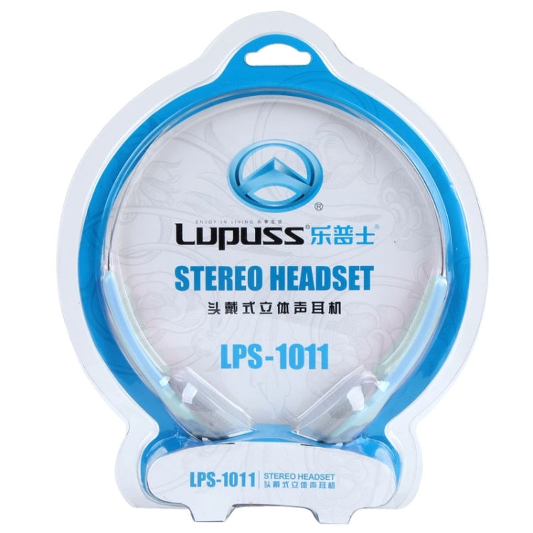 LUPUSS Universal Stereo Headset with Volume Control for Computer, Cable Length: about 2m