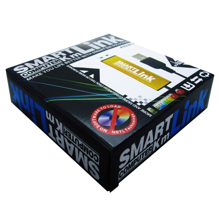 A820 USB Intelligent Computer Data Link, Support File Sharing & High Speed Data Transmission & Keyboard and Mouse Operation Device, Length: 110cm (Yellow + Black)