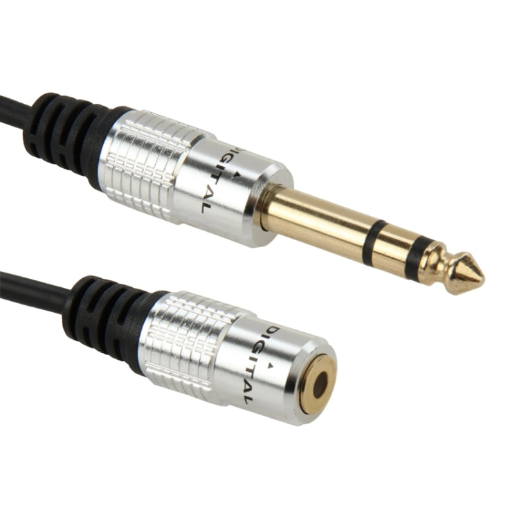 6.35mm Male to 3.5mm Female Audio Adapter Cable, Length: 30cm