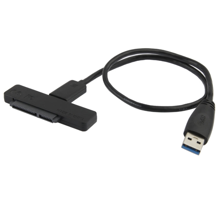 6G High Speed USB 3.0 to SATA 22 Pin 2.5 inch HDD Adapter Cable, Length: 40cm