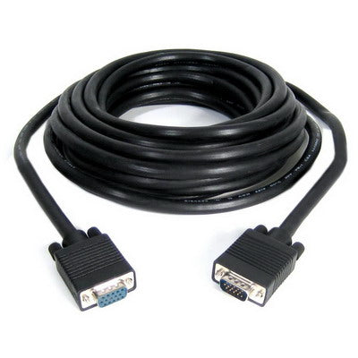 10m Normal Quality VGA 15Pin Male to VGA 15Pin Female Cable for CRT Monitor