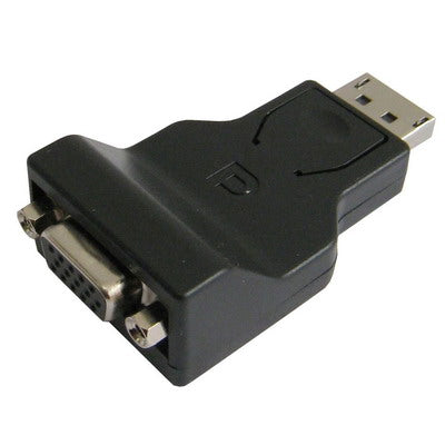 DisplayPort Male to VGA Female Adapter(Black)