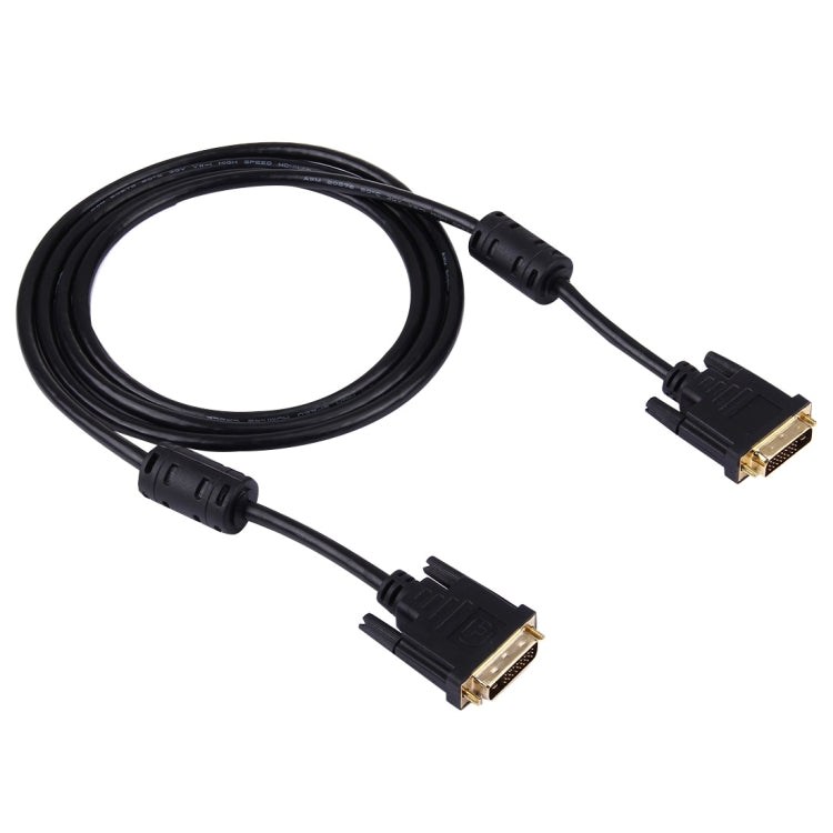 DVI-D Dual Link 24+1 Pin Male to Male Video Cable, Length: 2m