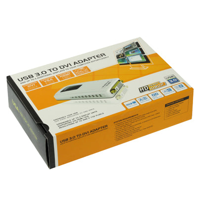USB 3.0 to DVI / VGA / HDMI Adapter, Support Full HD 1080P, Expandable up to 6 Display Units